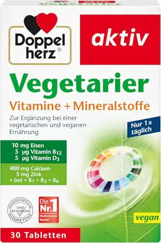 Nahrungsergänzungsmittel für Veganer Doppelherz Vegetarier