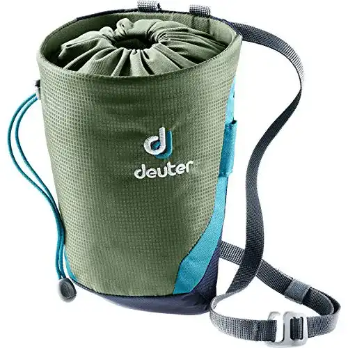 Chalkbag deuter Gravity Chalk Bag Ii, Khaki-Navy, 21 x 13 x 11 cm