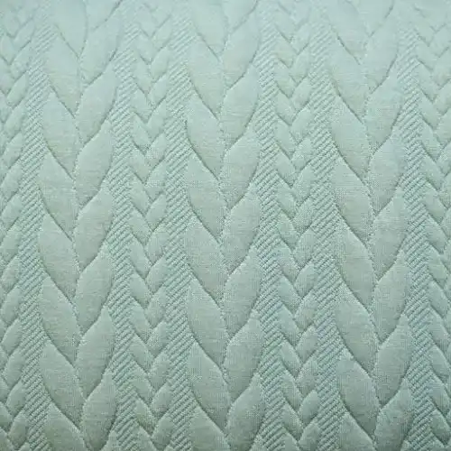 Jacquard-Stoff Goldschmidt 12,90€/m Stoff Cably Zopfmuster