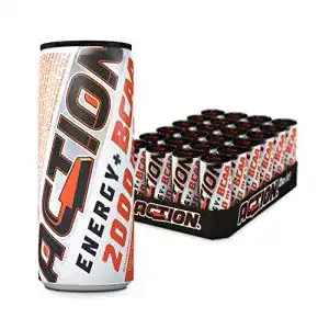 BCAA-Drink ACT!ON ACTION Energy BCAA Drink, 24 x 250 ml