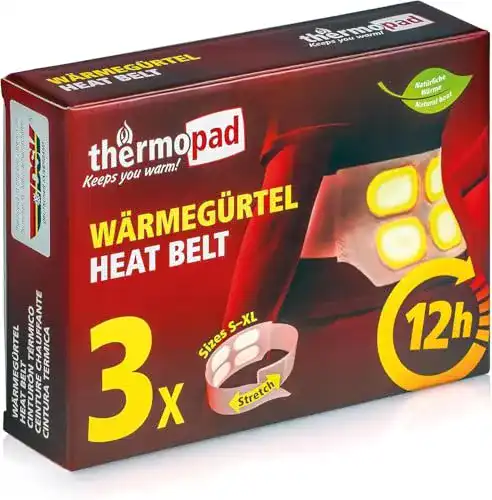 Wärmepflaster Thermopad Wärmegürtel GR. S-XL (Stretch/Klett)