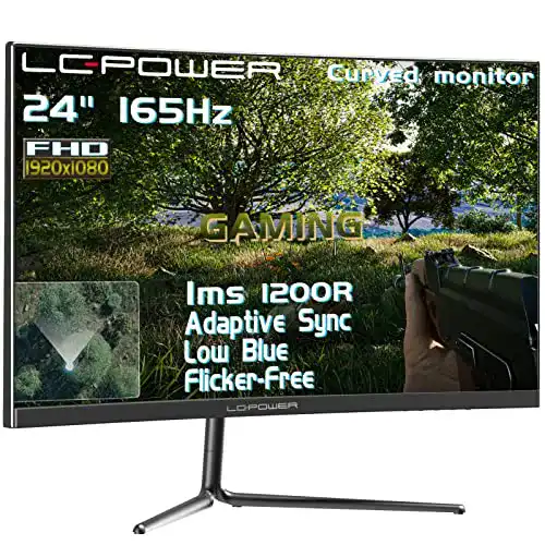 LC-Power-Monitor LC-Power LC-M24-FHD-165-C, 24 Zoll, 165Hz
