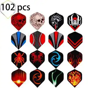 Dart-Flights ToBeIT 102 Stücke gemischte Dart Flights Dartflys