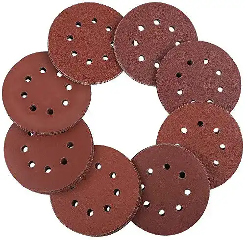 Schleifscheiben ZesNice 125mm Klett – 100 Stück Exzenterschleifer