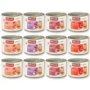 Katzenfutter animonda Carny Adult, Herzhafte Variation, 12 x 200 g
