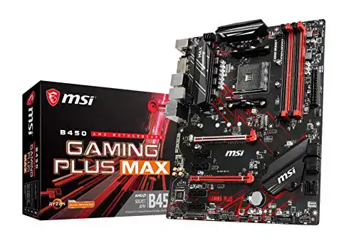 B450-Mainboard MSI B450 GAMING PLUS MAX, ATX, AMD AM4