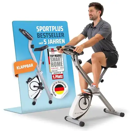 Ergometer SportPlus Heimtrainer klappbar – X-Bike
