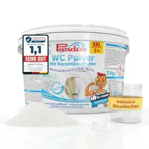 WC-Schaum Pastaclean ® WC Pulver (3kg) mit Keramikaufheller
