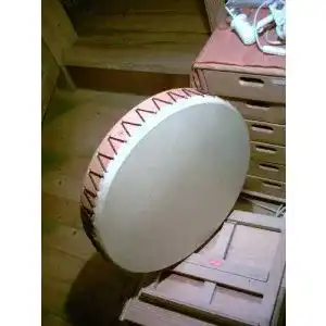 Schamanentrommel ALLTON – Ringtrommel, , Ziegenfell, Ø 50cm
