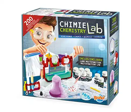 Chemiebaukasten BUKI France Buki 8364 – Chemie Lab 200
