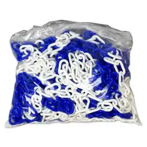 Absperrkette UvV ES-Team ® UVKT508.0 , Kunststoffkette 50 Meter
