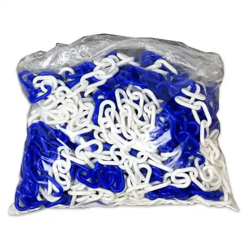Absperrkette UvV ES-Team ® UVKT508.0 , Kunststoffkette 50 Meter