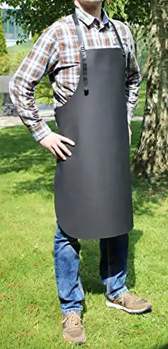 Grillschürze Leder Förster-Fellnest Schöne echt Leder Grillschürze
