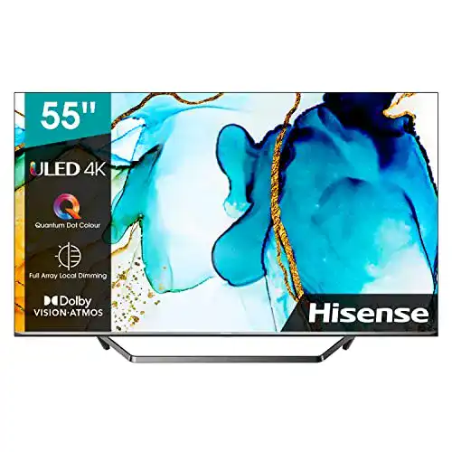 Hisense-TV 55 Zoll Hisense 55U7QF QLED, 4K ULED HDR Smart TV