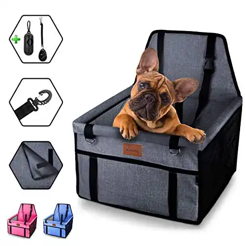 Hunde-Autositz dainz Stylischer Hunde-Auto-Sitz für kleine Hunde