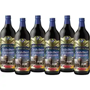 Gerstacker-Glühwein Gerstacker Heidelbeer-Glühwein 6 x 1l