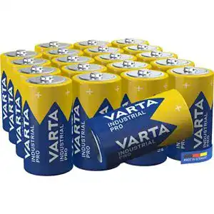 LR14-Batterie Varta Batterien C Baby, 20 Stück, Industrial Pro