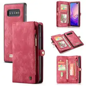 Samsung-Galaxy-S10-Plus-Hülle ToneSun, Wallet Lederhülle