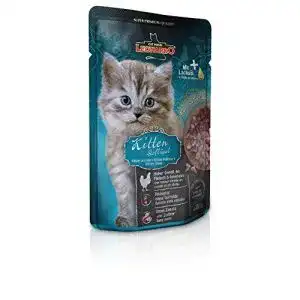 Kittenfutter LEONARDO HOME Leonardo, Geflügel, 16x85g