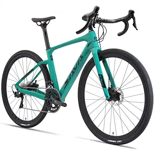 Carbon-Rennrad SAVADECK Gravel Bike Carbon, R11 28 Zoll