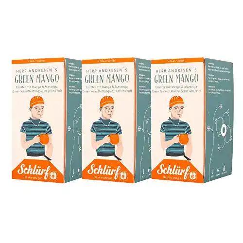 Schlürf-Tee Schlürf BIO Grüntee “Herr Andresen’s Green Mango”