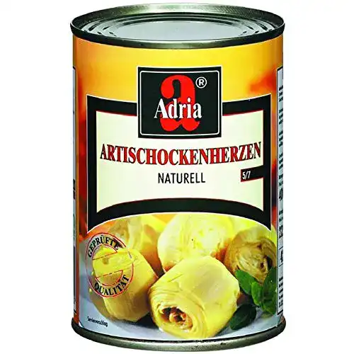 Artischockenherzen ADRIA Carciofi al Naturale in Wasser 6x 390 g