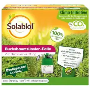 Buchsbaumzünsler-Falle Solabiol, zwei Pheromonbehälter