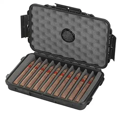 Reisehumidor MC-CASES ® Hochwertig, wasserdicht, staubdicht