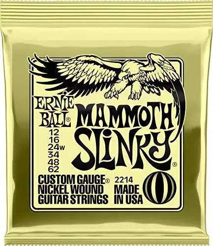 Ernie-Ball-Saiten Ernie Ball Mammoth Slinky Nickel Wound