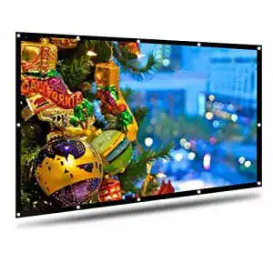 Beamer-Leinwand AYAOQIANG Beamer Leinwand, 16: 9 100 Zoll