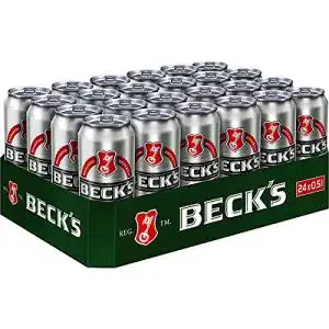 Dosenbier Beck’s 24 Dosen Beck´s Pils a 0,5l Dosen 4,9% vol.