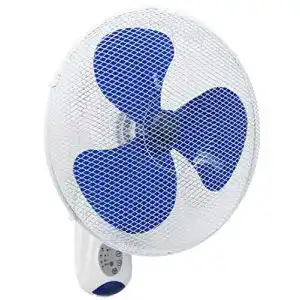 Wandventilator Bestron mit Fernbedienung, Dauernutzung von 7,5h