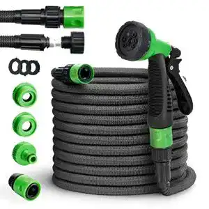 Flexibler Gartenschlauch (15m) tillvex, verstärktes Gewebe