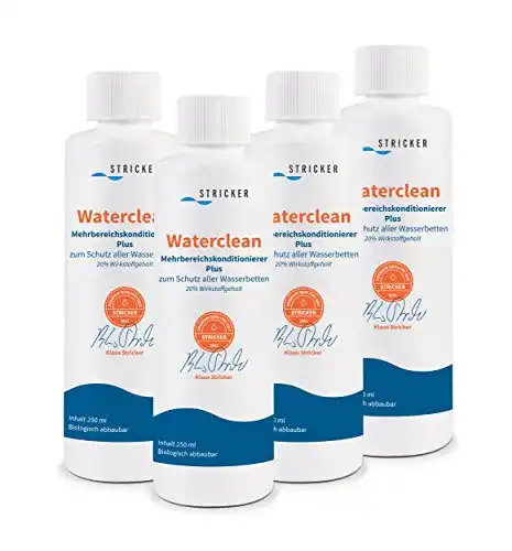 Wasserbett-Conditioner STRICKER 4x je 250ml Chemie