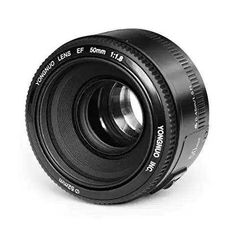 Die beste 50mm-Objektiv YONGNUO YN50mm F1.8 Autofokus Objektiv 2026 Test Bestseller 50mm-Objektiv YONGNUO YN50mm F1.8 Autofokus Objektiv