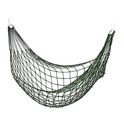 Netzhängematte Relaxdays Netzhängemmatte, Garten Hängematte