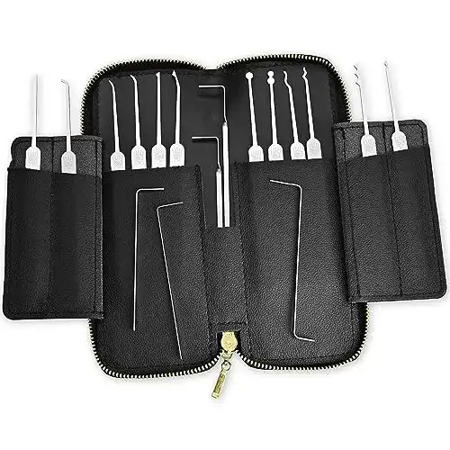 Lockpicking-Set Multipick ELITE 17 Profi Dietrich Set – 17 Teile