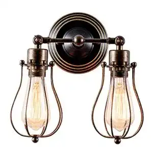 Antik-Lampe GLADFRESIT Wandlampe Retro Verstellbar Metall