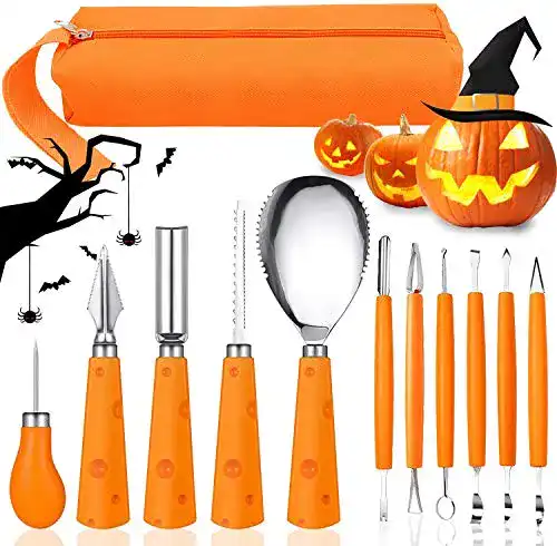 Kürbis-Schnitzset Barley Direct Halloween Kürbis Schnitzset, 11PCS