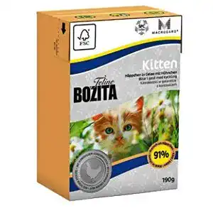 Bozita-Katzenfutter Bozita Häppchen in Gelee Nassfutter Kitten
