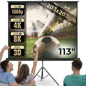 3D-Leinwand Jago ® Beamerleinwand, mit und ohne Stativ
