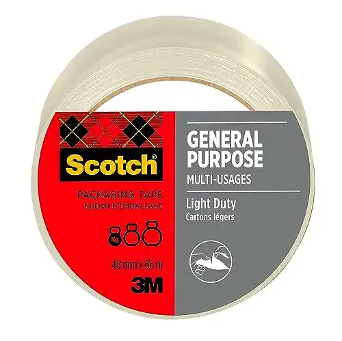 Scotch-Tape 3M Scotch Klarsicht-Verpackungsband, 1 Rolle