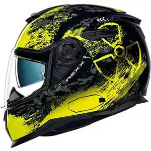 Nexx-Helm NEXX SX.100 Toxic Helm Schwarz/Gelb S (55/56)