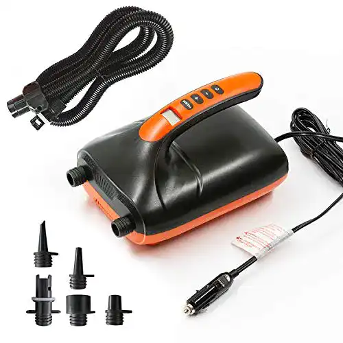 SUP-Pumpe Tuomico 20PSI 12 V DC Intelligente zweistufig