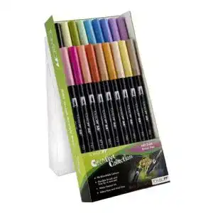 Pinselstifte Tombow ABT-18C-2 Fasermaler Dual Brush Pen 18-er Set