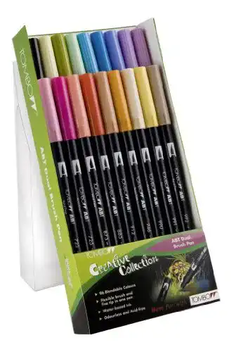 Pinselstifte Tombow ABT-18C-2 Fasermaler Dual Brush Pen 18-er Set