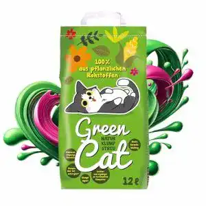 Katzenstreu Green Cat 6×12 =72 Liter GreenCat ÖKO-Plus