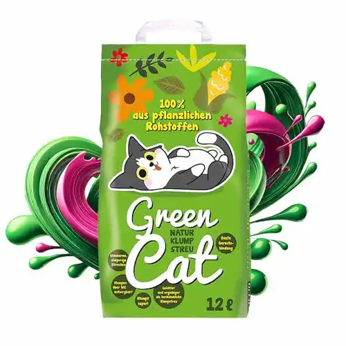 Katzenstreu Green Cat 6×12 =72 Liter GreenCat ÖKO-Plus