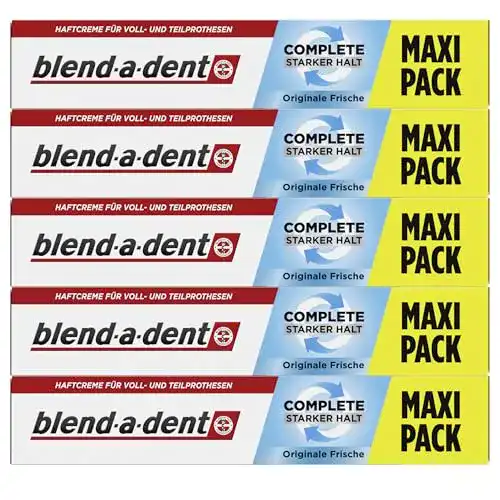Die beste Blend-a-dent-Haftcreme Blend-a-dent 5x Super-Haftcreme extra 2026 Test Bestseller Blend-a-dent-Haftcreme Blend-a-dent 5x Super-Haftcreme extra