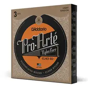 Gitarrensaiten Konzertgitarre D’Addario EJ43 Pro-Arte Nylonsaiten
